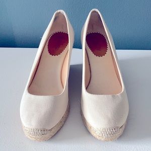 JCrew size 7.5 wedge heels